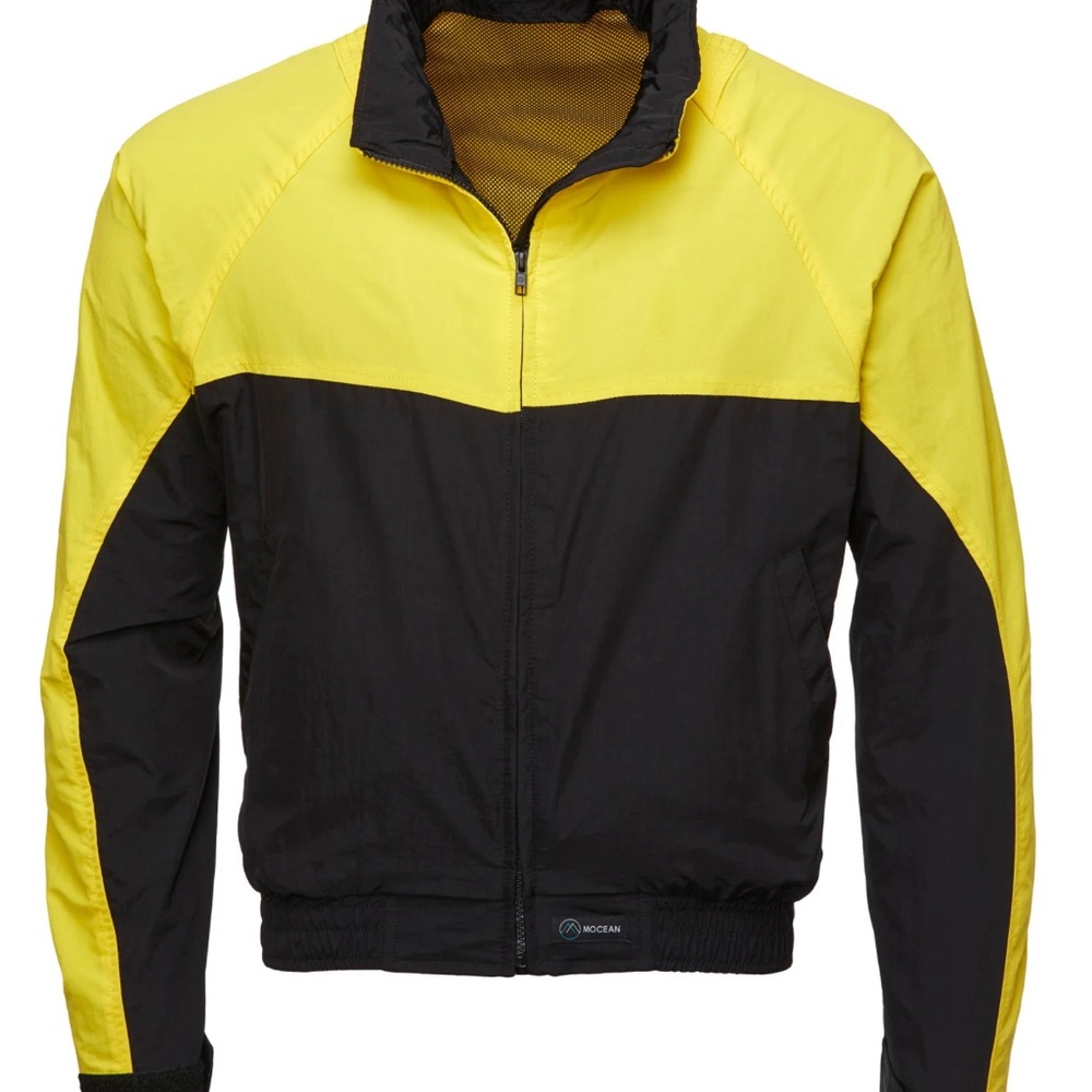 Yellow and Black Men's Jacket